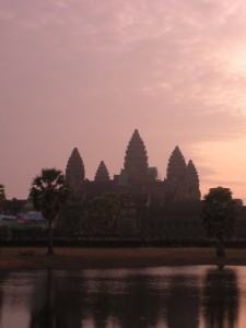 Dawn at Angkor Wat