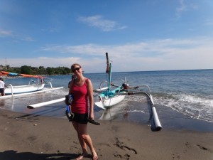 Our traditional outrigger boat